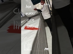 트렌치리스 CIPP 물 반전 시립 하수구 수리 물 중력 반전 라이너