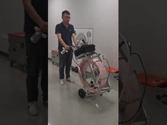 부근 파이프용 UV 경화 장비