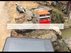 시립용 비디오 검사 CCTV 카메라 DN250-1500 넓은 범위