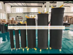 하수도 패치 수리용 부풀이 패커 ‧ 부이패스와 부이패스 없이