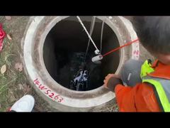 무선 CCTV 파이프 크롤러 배수 조사 카메라 하수관 결함용 테일 플러그