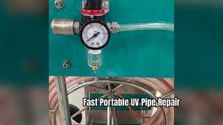 휴대용 UV CIPP 파이프 수리 시스템 DN100~DN250