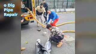 트렌치리스 파이프 수리 LED UV CIPP