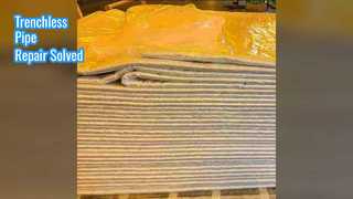 UV 경화 라이너 파이프 수리 솔루션