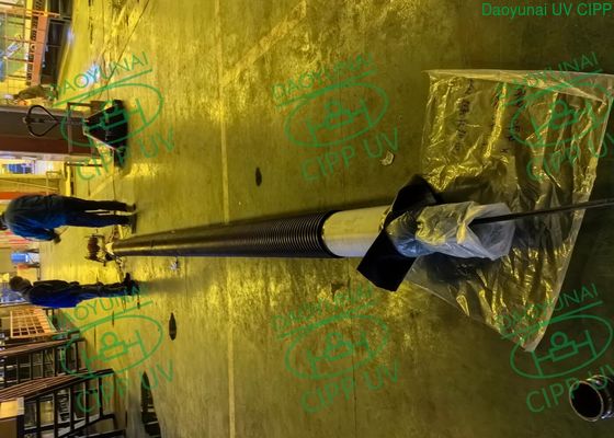 50 년의 UV 치료 라인러 내구성 하수구멍 없는 건설을 위한 발굴이 없습니다