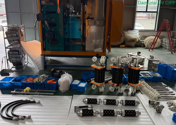 튜브 재건 DN200-DN1500을 위한 UV CIPP 장비 D919