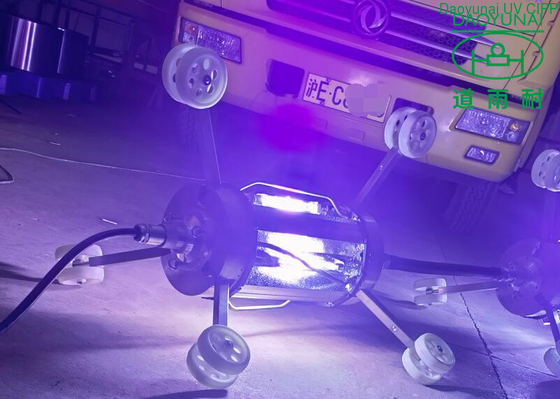 LED 파이프 UV CIPP 장비 치료 빛 듀얼 코어 파인곳 없는 시스템 수은 기술